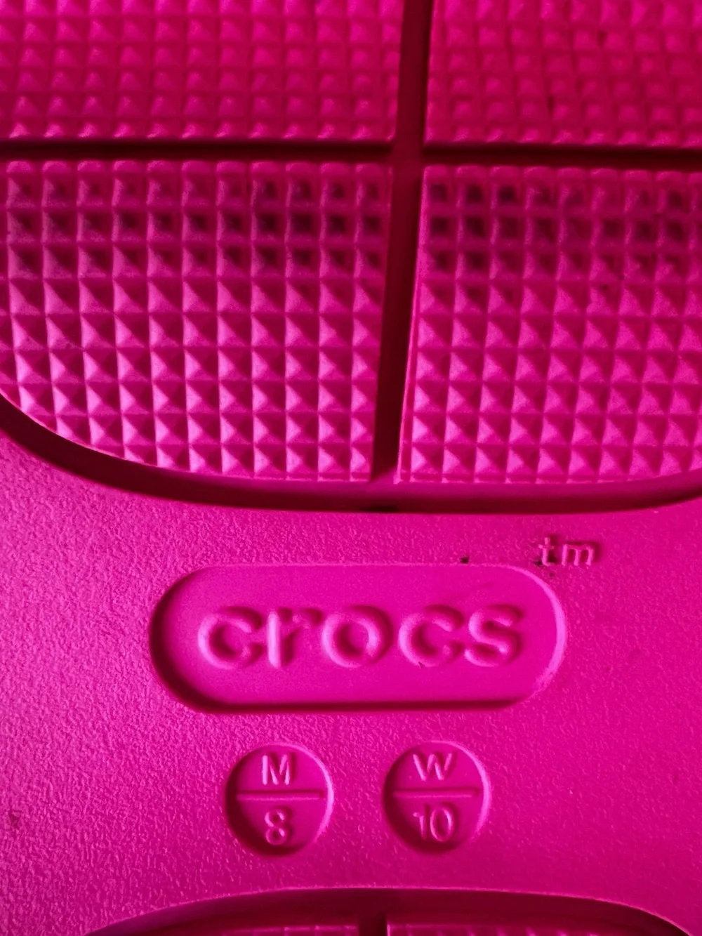 Crocs Mega Crush Triple Strap Platform Sandals Hot Pink Crush Women’s 10